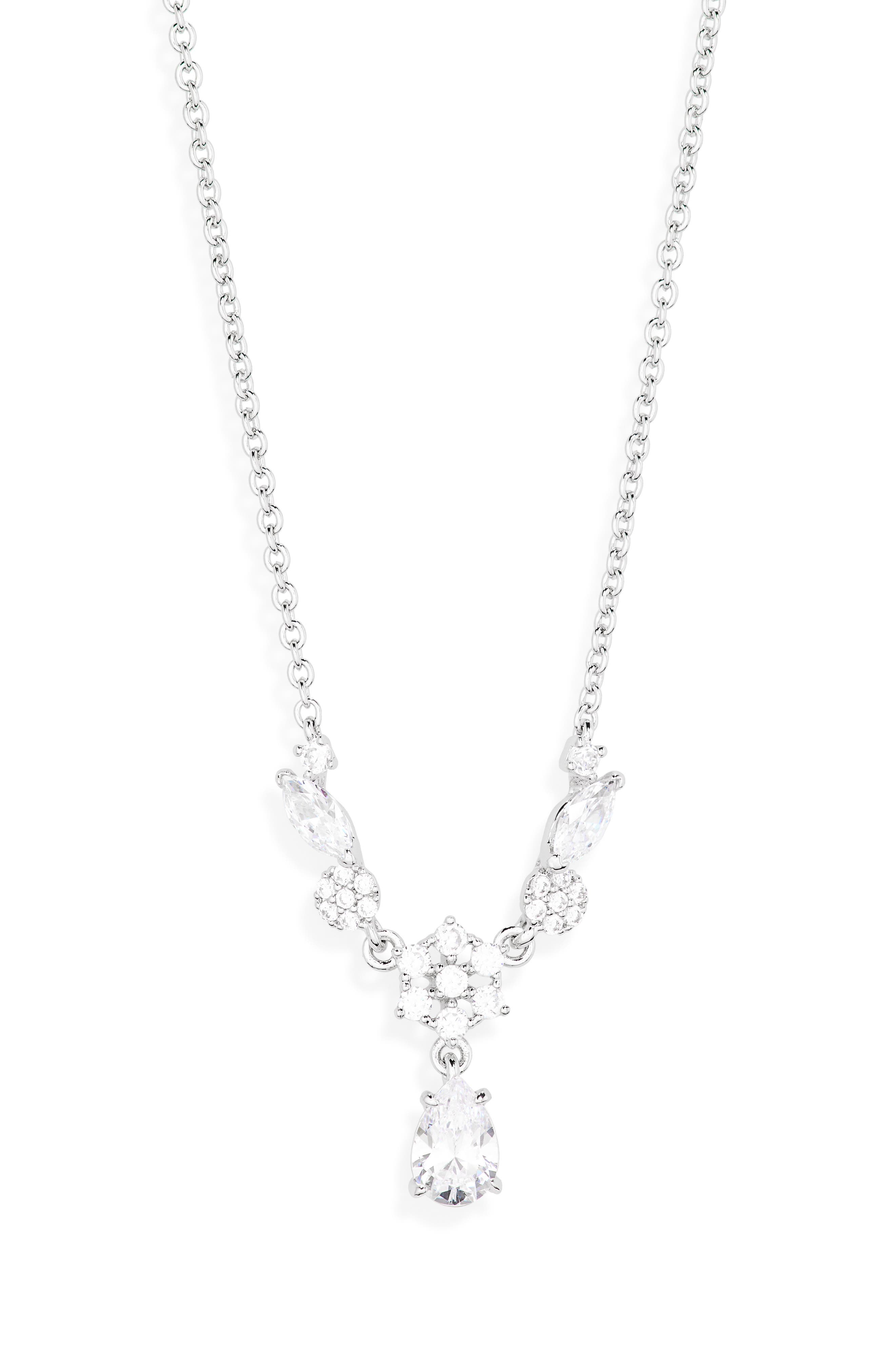 Nadri Midsummer Floral Frontal Necklace