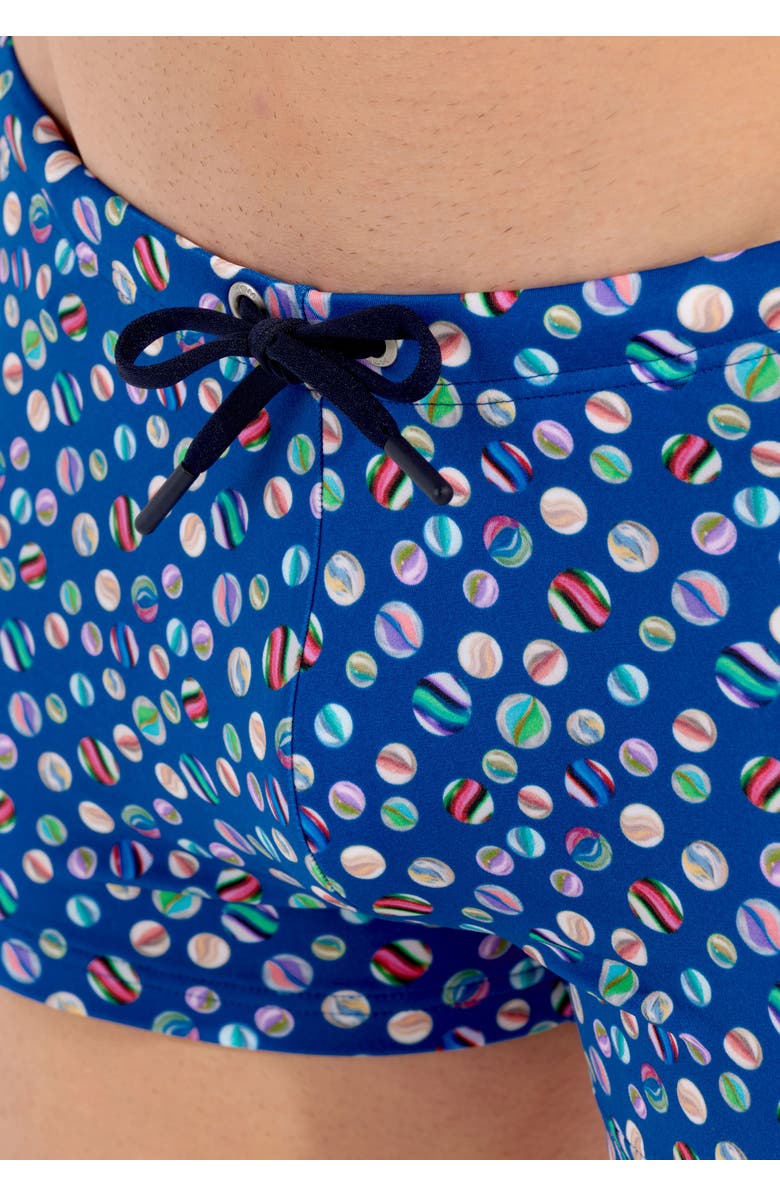 HOM Socoa Swim Shorts, Alternate, color, Navy Print