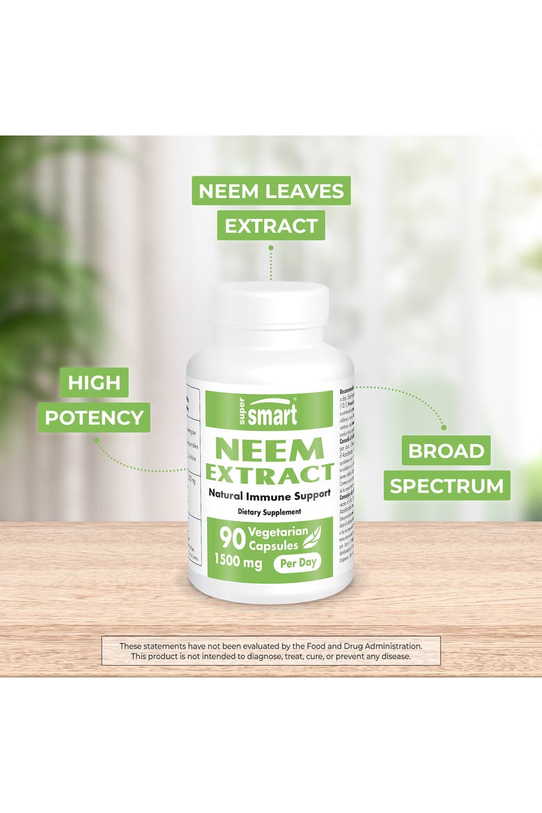 Neem Extract 1500mg per Day, Alternate, color, None