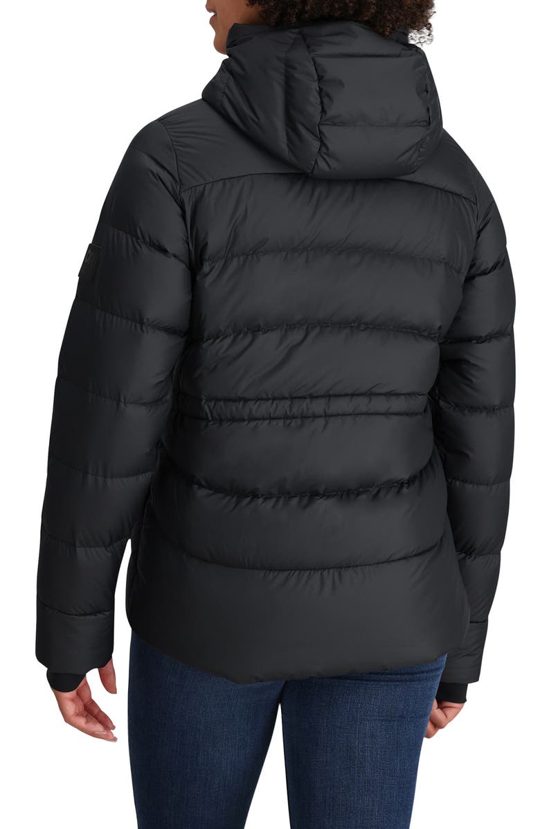 Outdoor Research Coldfront Hooded 700 Fill Power Down Puffer Jacket, Alternate, color, Solid Black