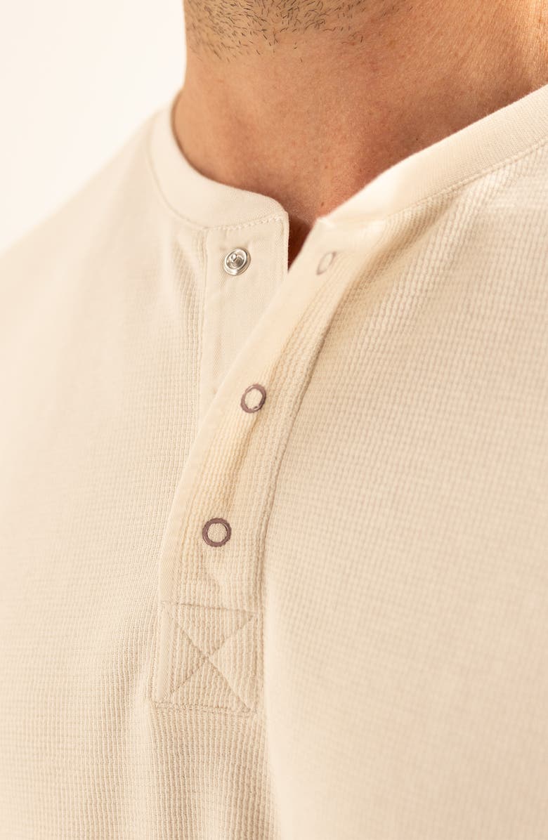 Devil-Dog Dungarees Cotton Waffle Knit Henley, Alternate, color, 