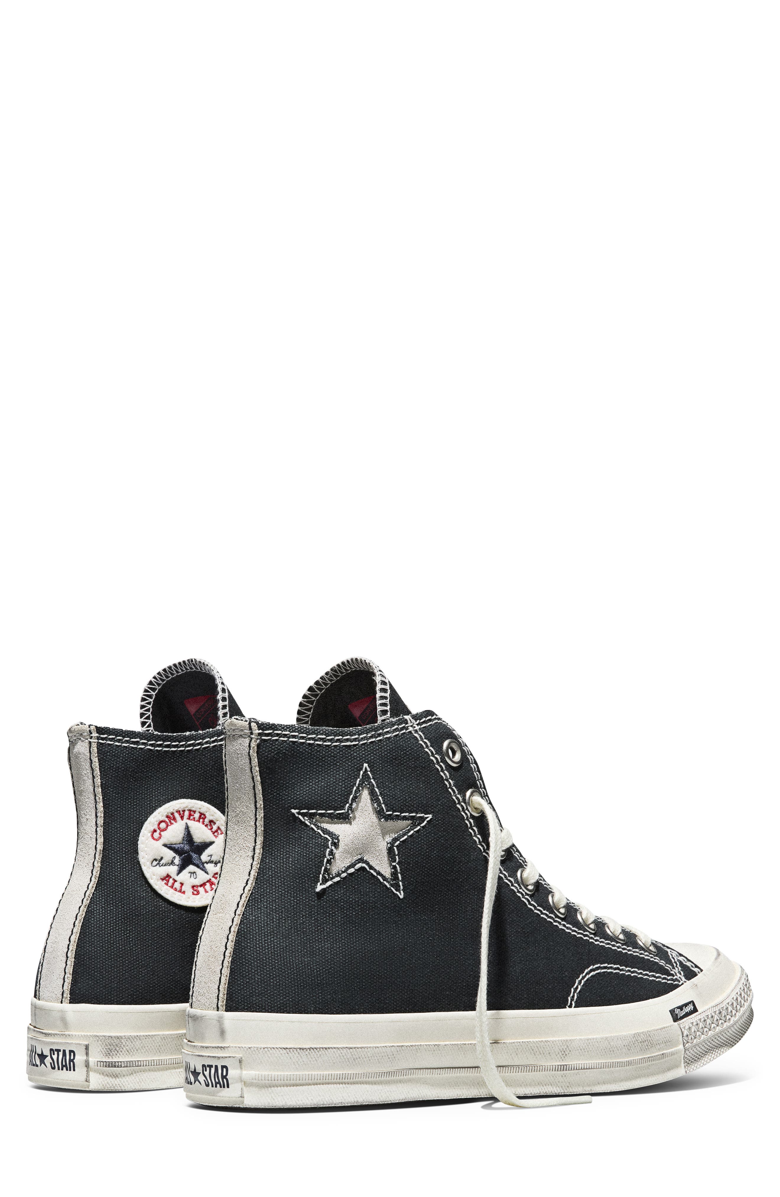 Converse Chuck Taylor All Star High Top Sneaker, Alternate, color, Black/ Egret/ Black