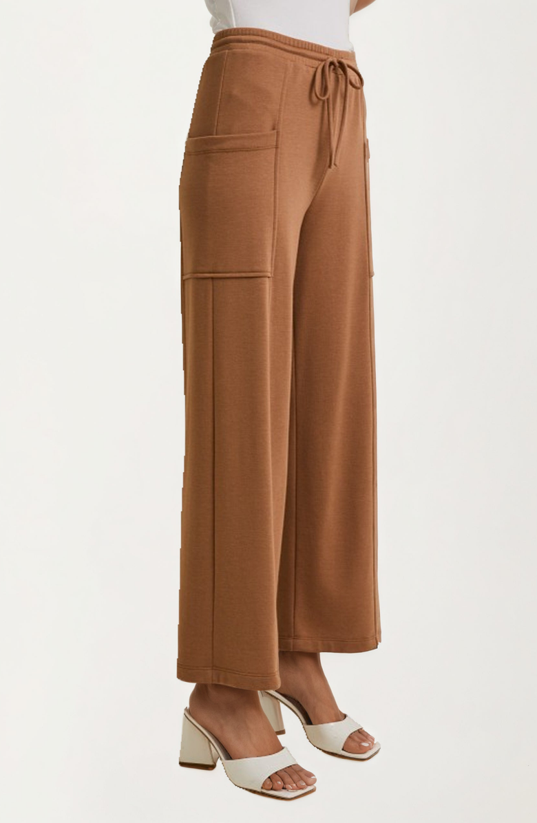 Knit and Lounge Wide Leg Lounge Pants, Alternate, color, 