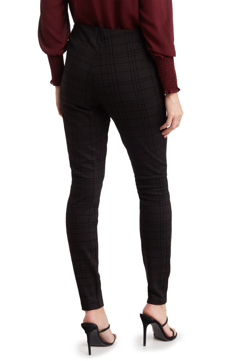 Nanette Lepore Pull-On Plaid Pants, Alternate, color,