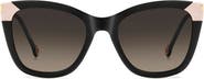 Carolina Herrera Her 54mm Gradient Rectangular Sunglasses
