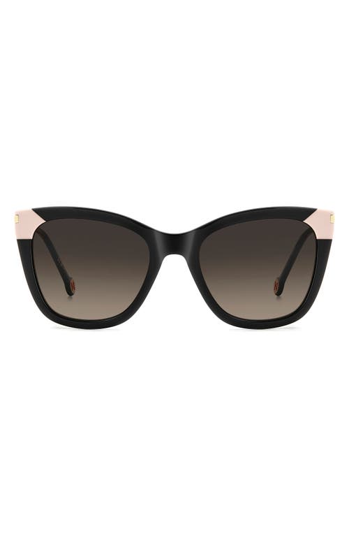 Carolina Herrera Her 54mm Gradient Rectangular Sunglasses