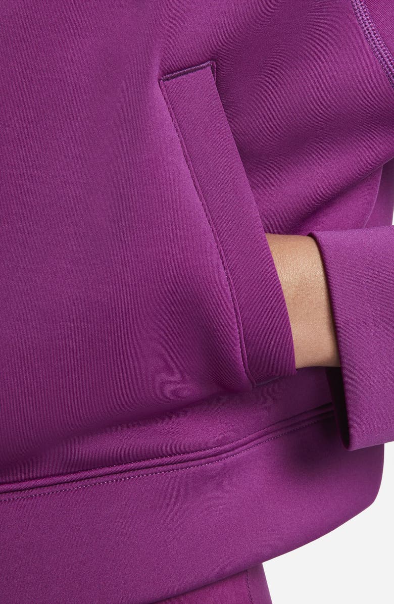 Nike Half Zip Pullover, Alternate, color, Viotech/ Hyper Pink