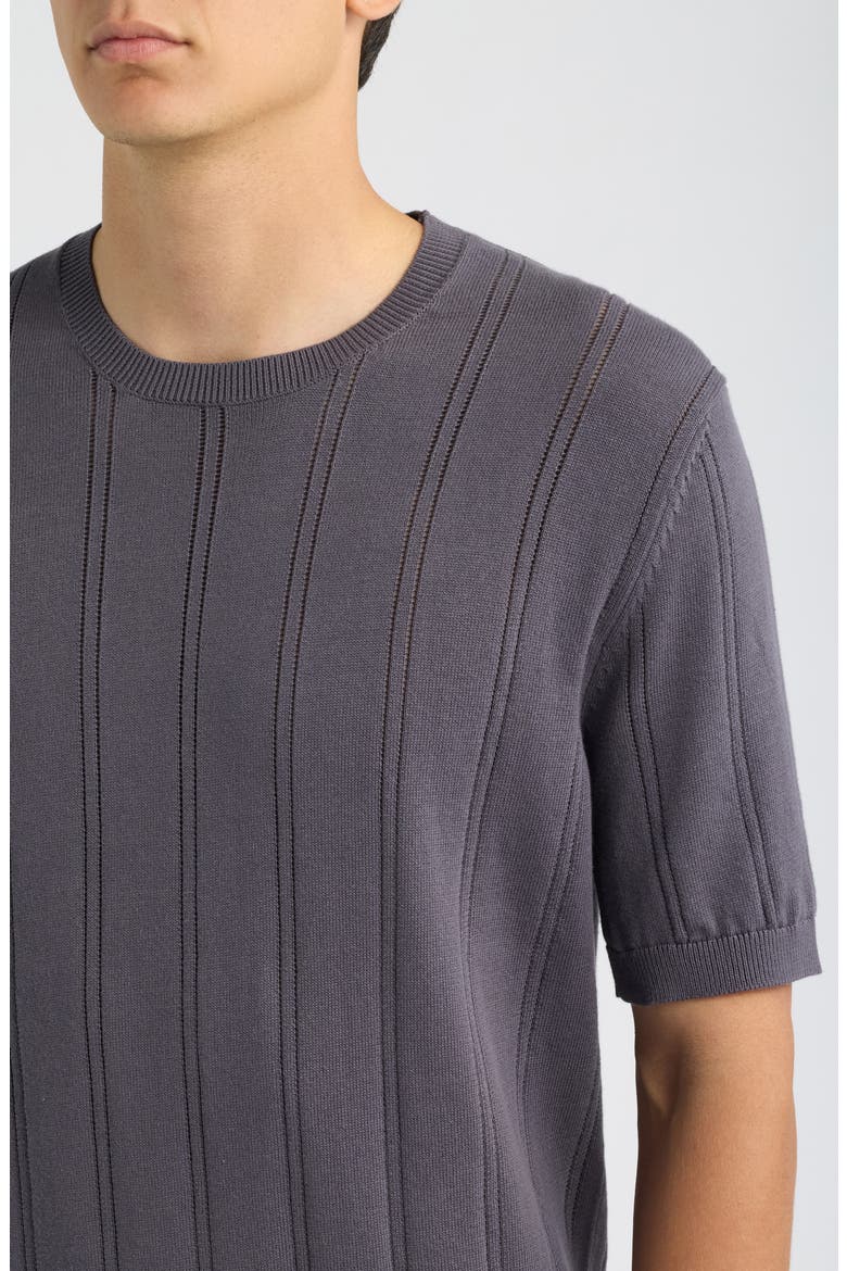 Lolo Drop Needle Sweater Tee, Alternate, color, ASH