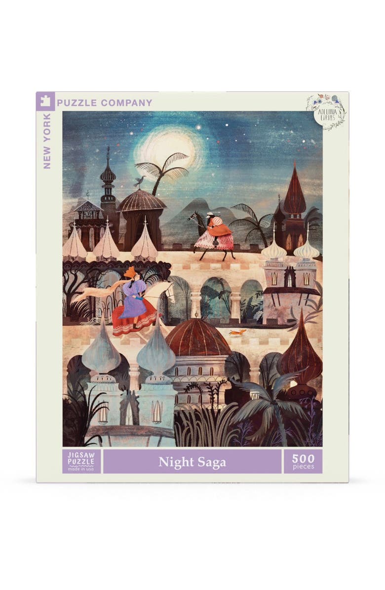 NEW YORK PUZZLE COMPANY Night Saga 500 Piece Puzzle, Main, color, NO COLOR