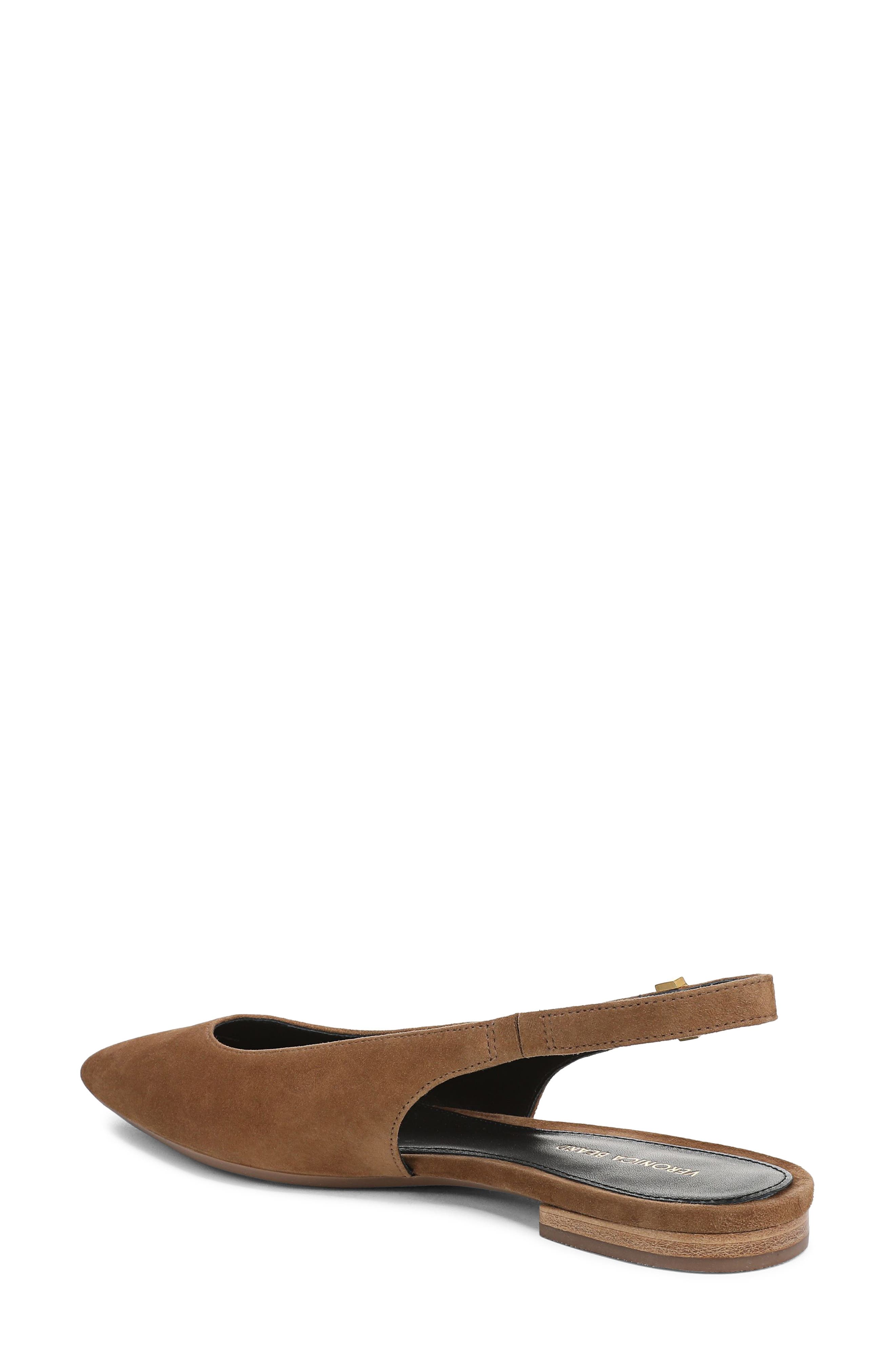 Shina Slingback Pointed Toe Flat, Alternate, color, HAZELWOOD