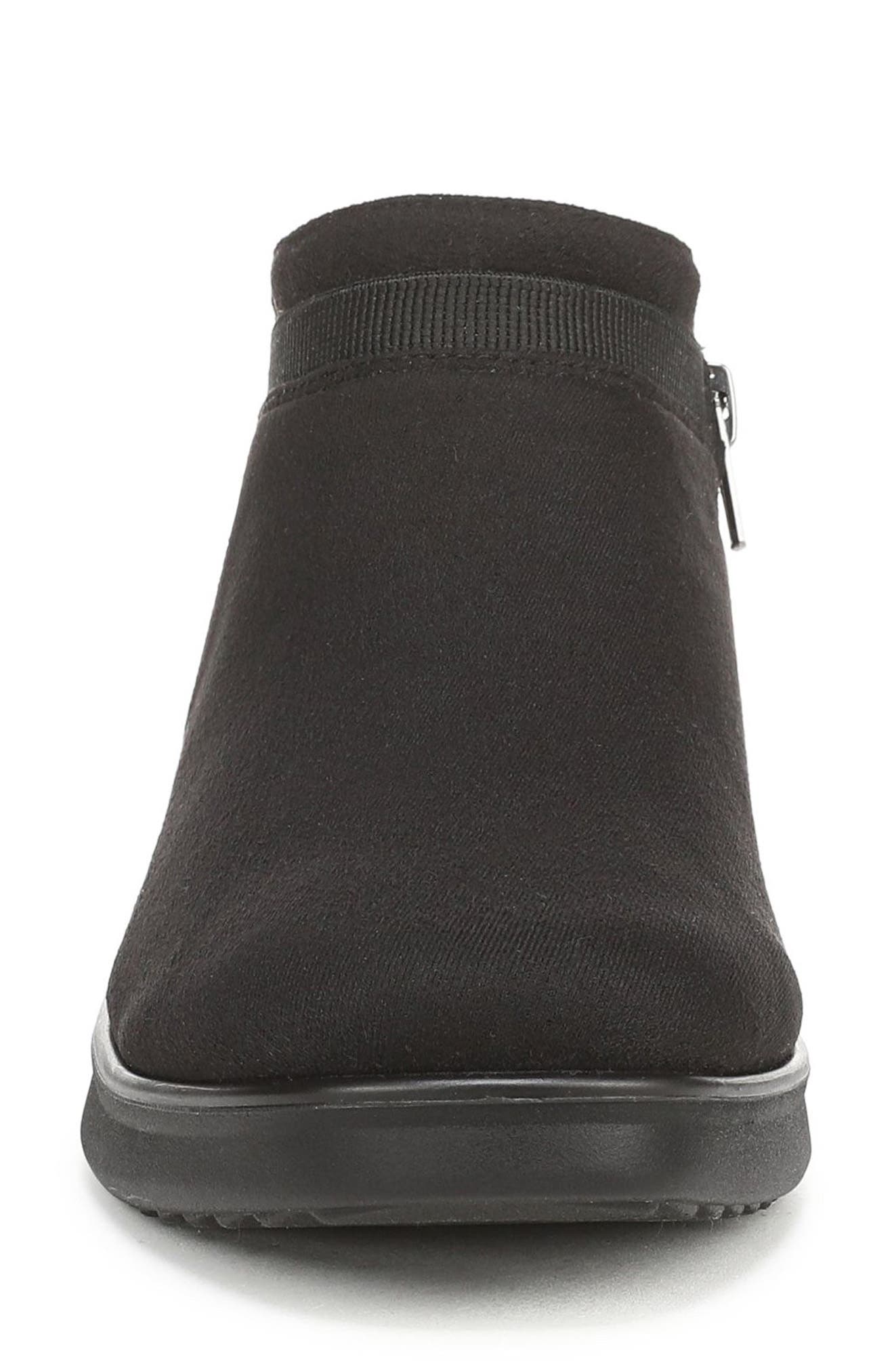 Flynn Bootie, Alternate, color, BLACK STRETCH FABRIC