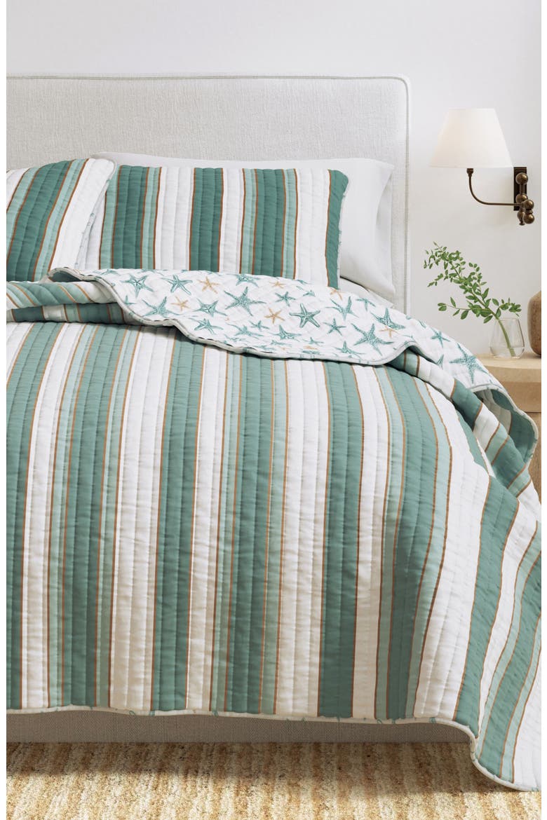 Coastal Stripe 3-Piece Quilt Set, Alternate, color, MONTAUK STRIPE