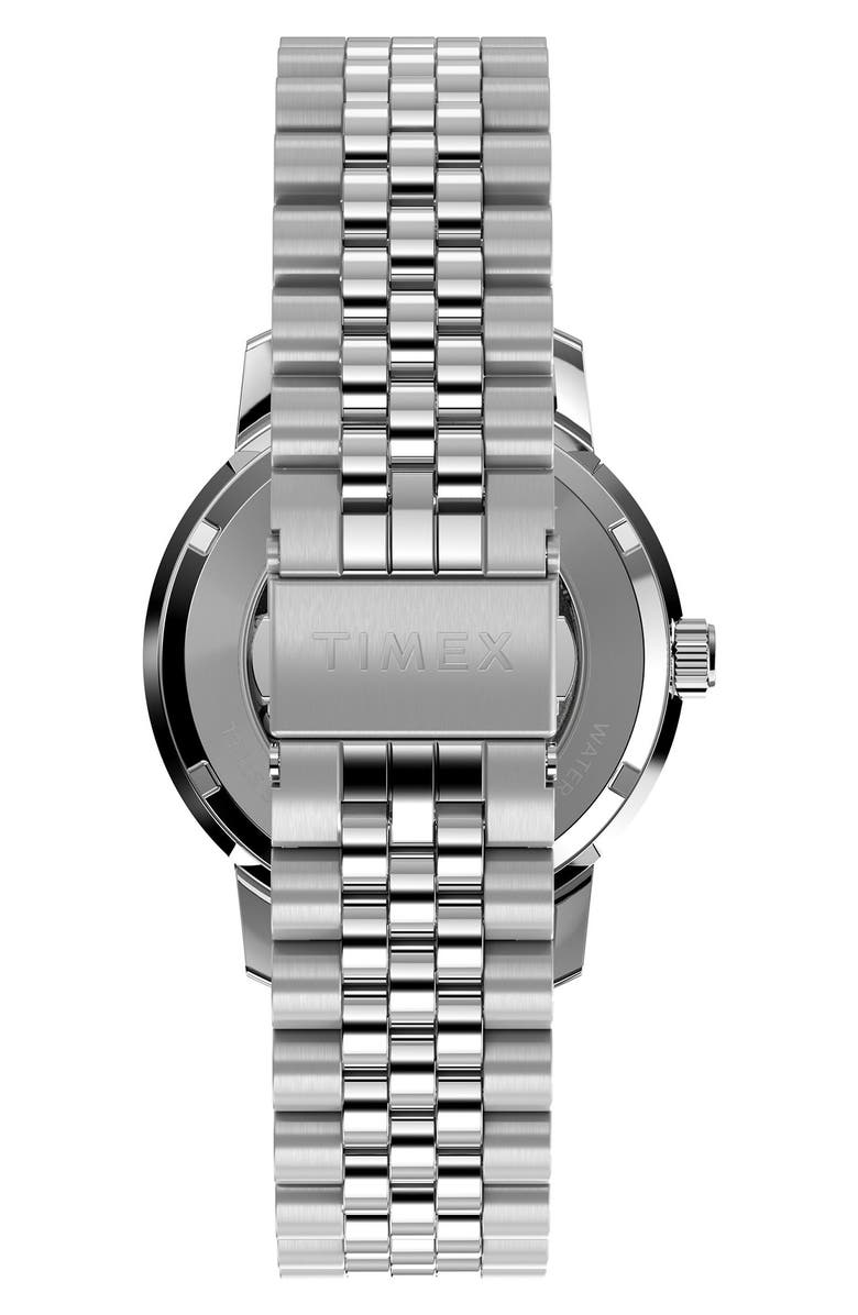 Timex<sup>®</sup> Marlin Automatic Bracelet Watch, 40mm, Alternate, color, Silver