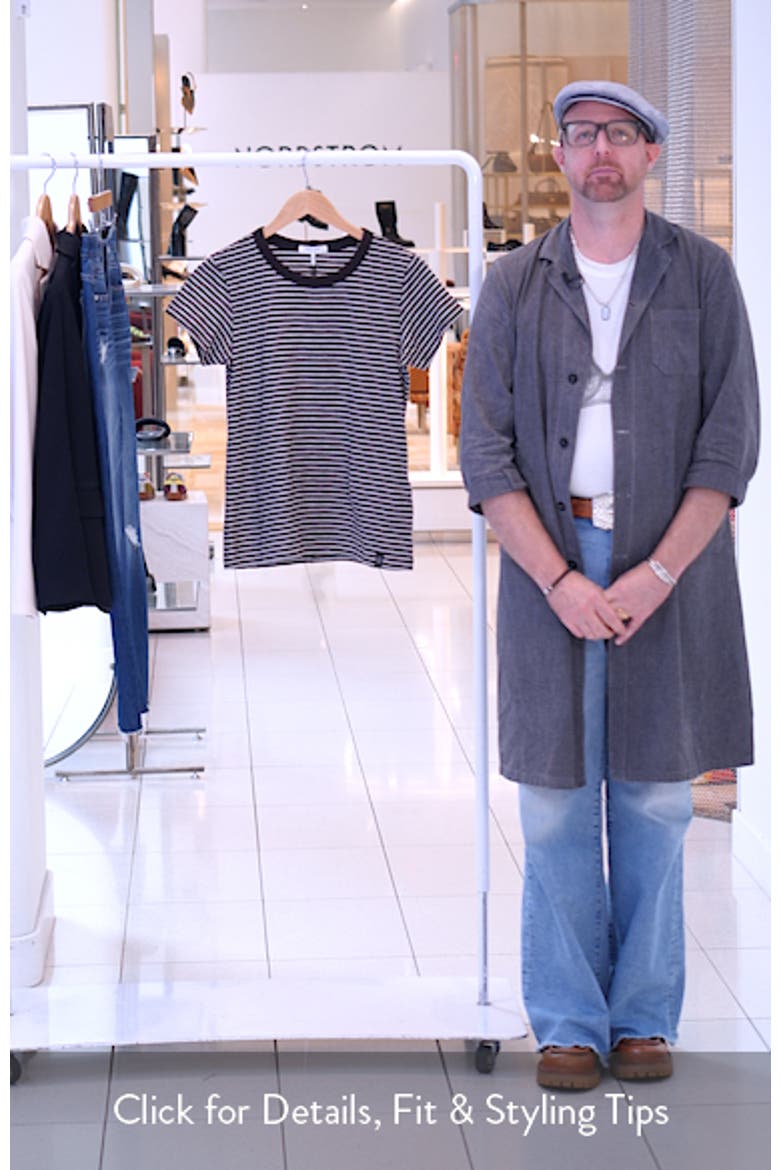 The Stripe Organic Pima Cotton Slub T-Shirt video