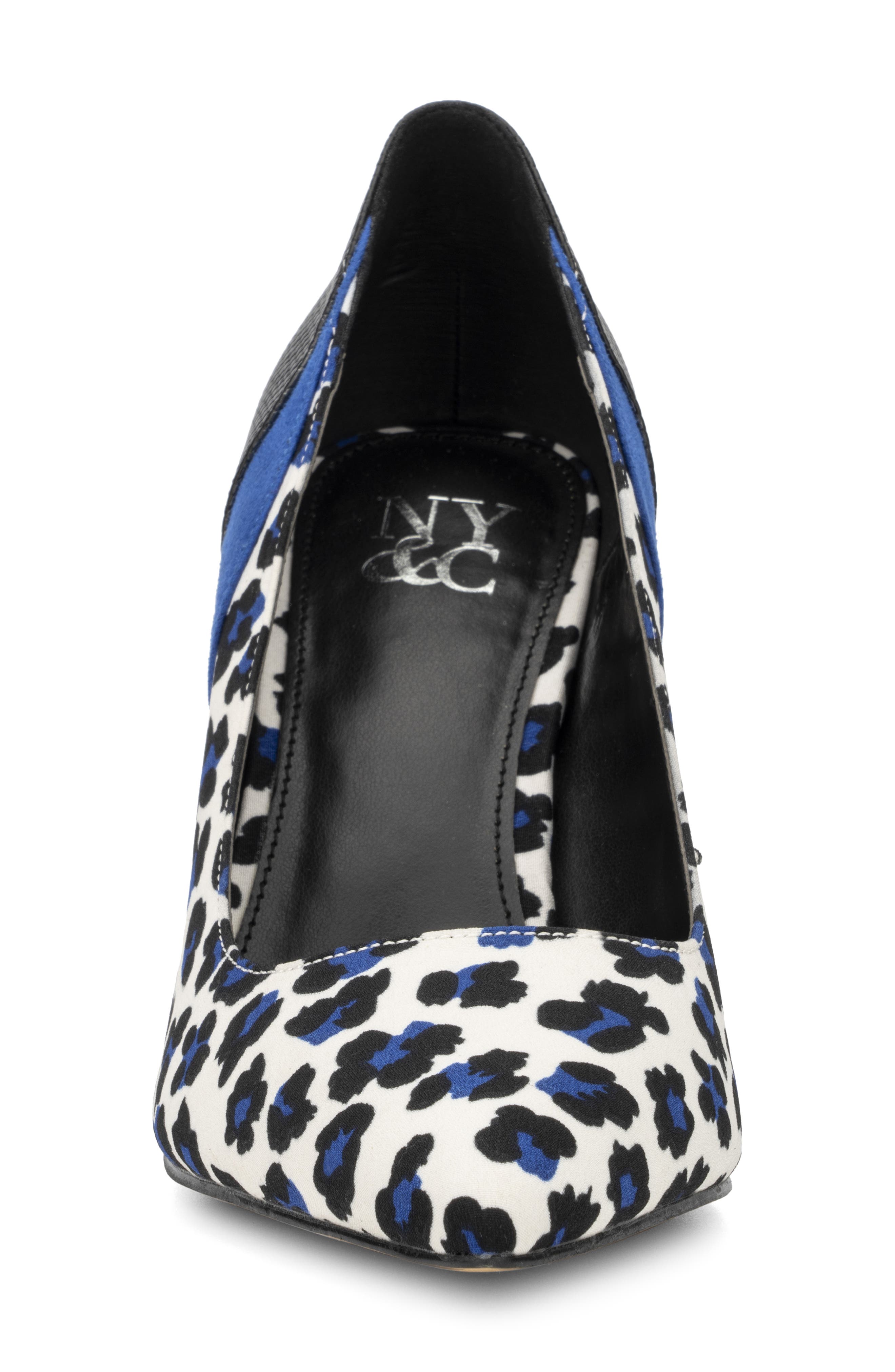 NEW YORK AND COMPANY Madison Leopard Reptile Embossed Pump, Alternate, color, 