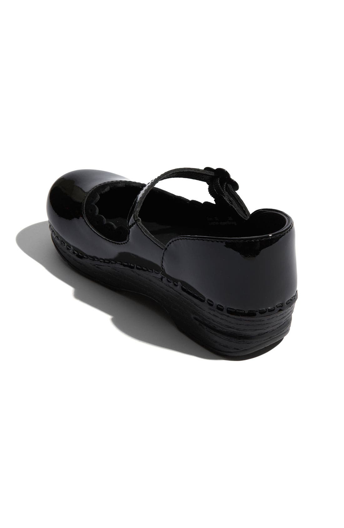 'Jill' Mary Jane Clog, Alternate, color, BLACK PATENT