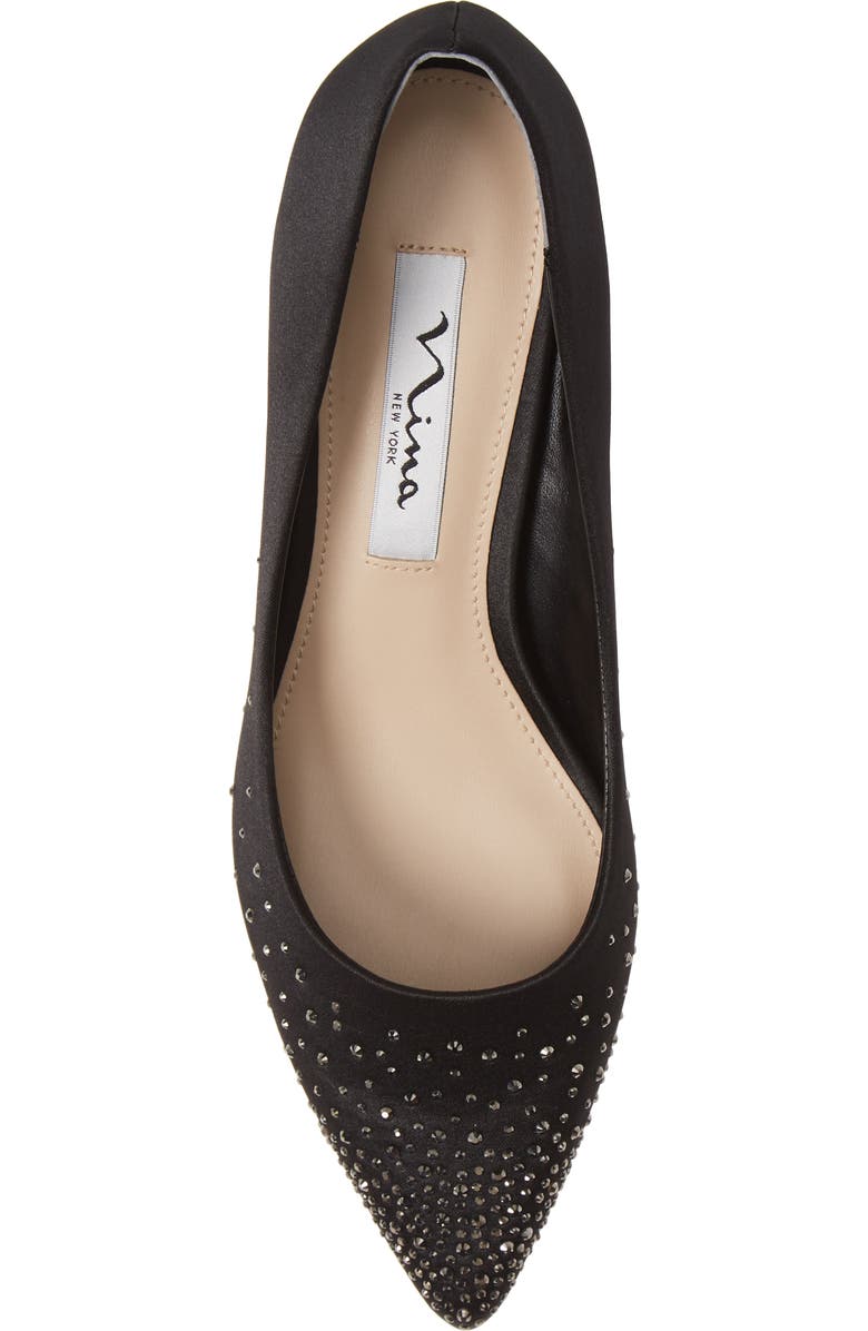 Nina Sawyer Crystal Embellished Pump, Alternate, color,