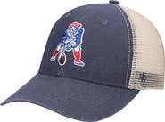 '47 Men's '47 Navy/Natural New England Patriots Flagship MVP Snapback Hat