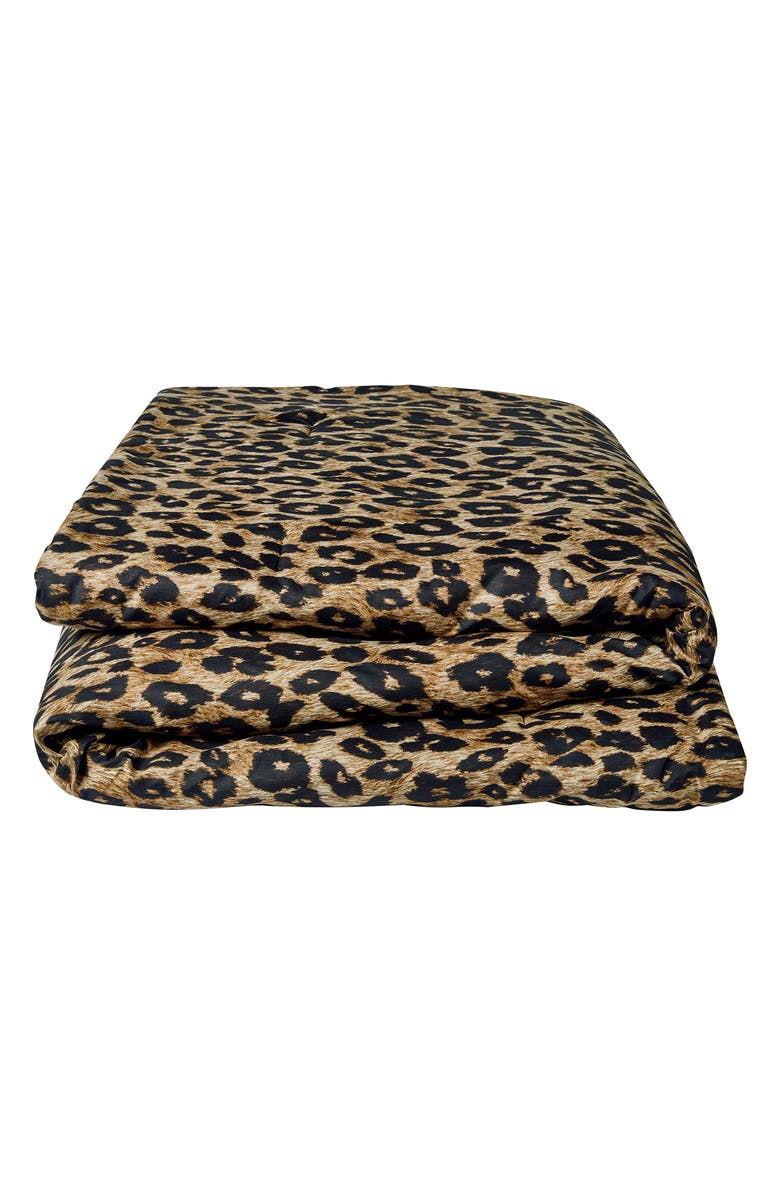 VCNY HOME Cheetah Print 8-Piece Reversible Comforter & Shams Set, Alternate, color, Brown