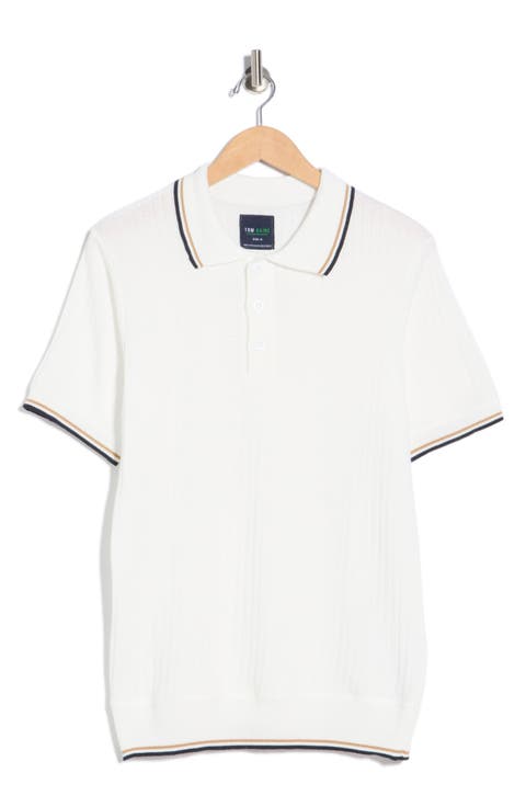 Knit Polo Sweater