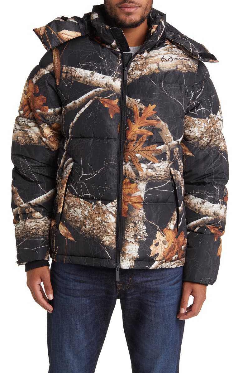 The Very Warm Gender Inclusive Hooded Puffer Coat, Main, color, Shadows