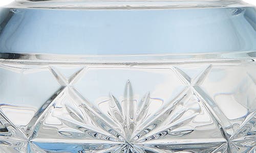 Waterford Winter Wonders Snowflake Bauble Crystal Ornament In Blue
