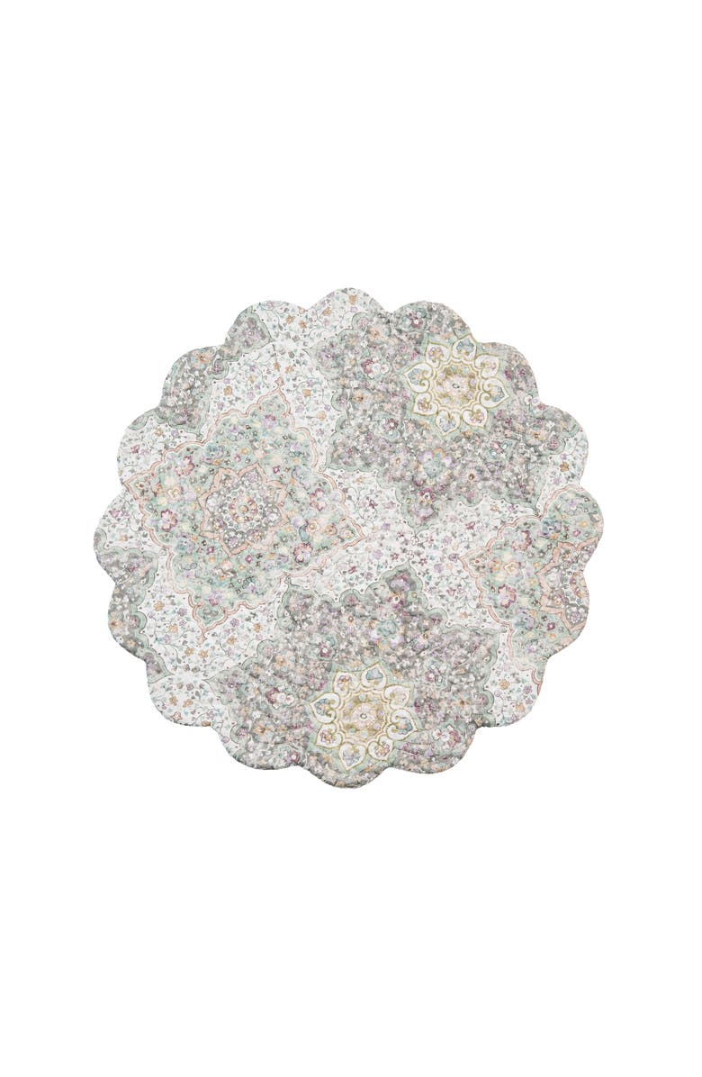 C&F Home Elaina Placemats Set of 6, 17", Alternate, color, Grey