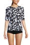  Black Blossom Floral