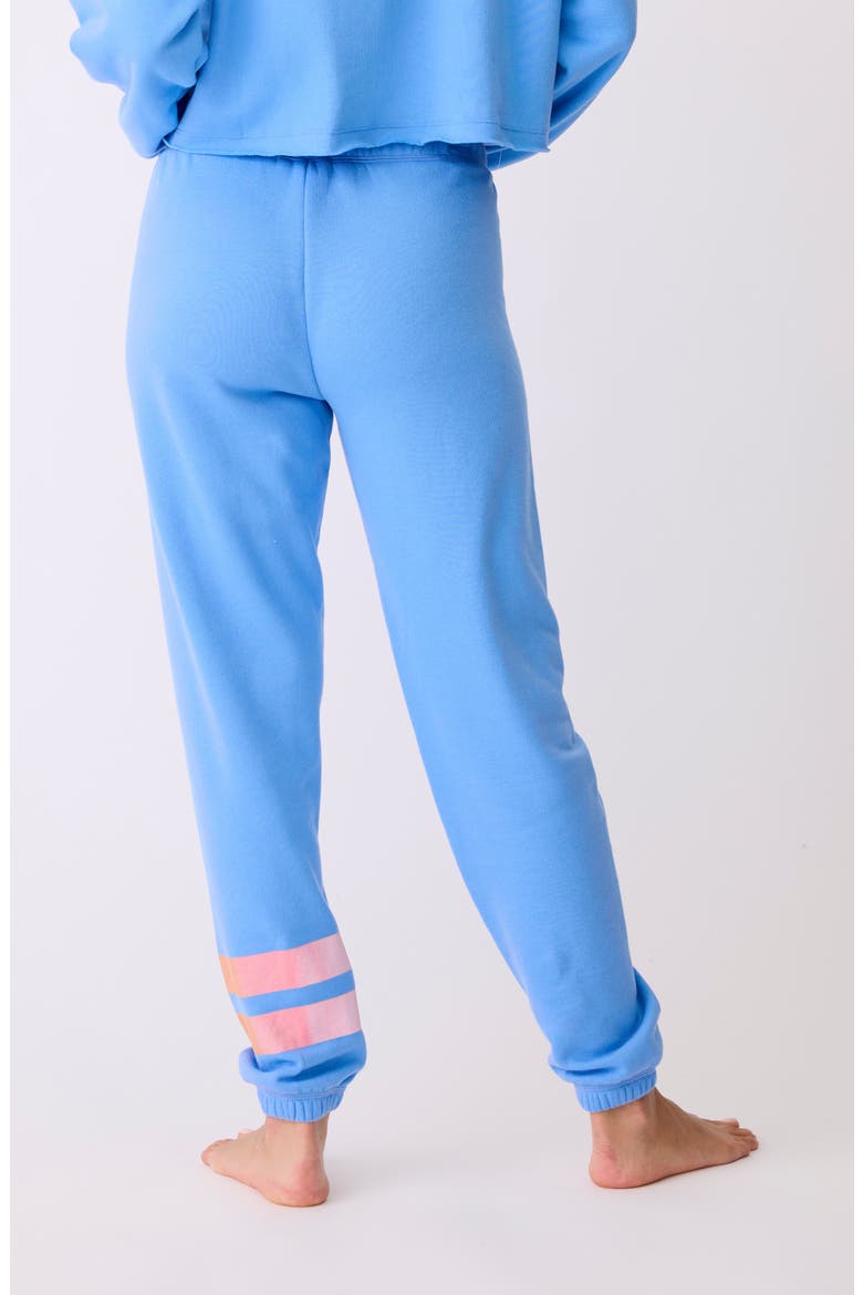 Faded Nights Fleece Joggers, Alternate, color, BRIGHT BLUE