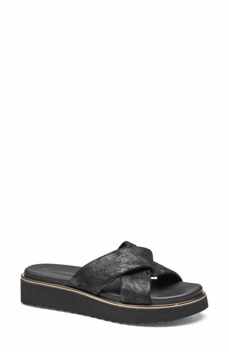 Mitzi Platform Wedge Slide Sandal