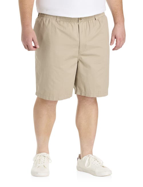 HARBOR BAY BY DXL HARBOR BAY BY DXL BIG & TALL ELASTIC-WAIST SHORTS