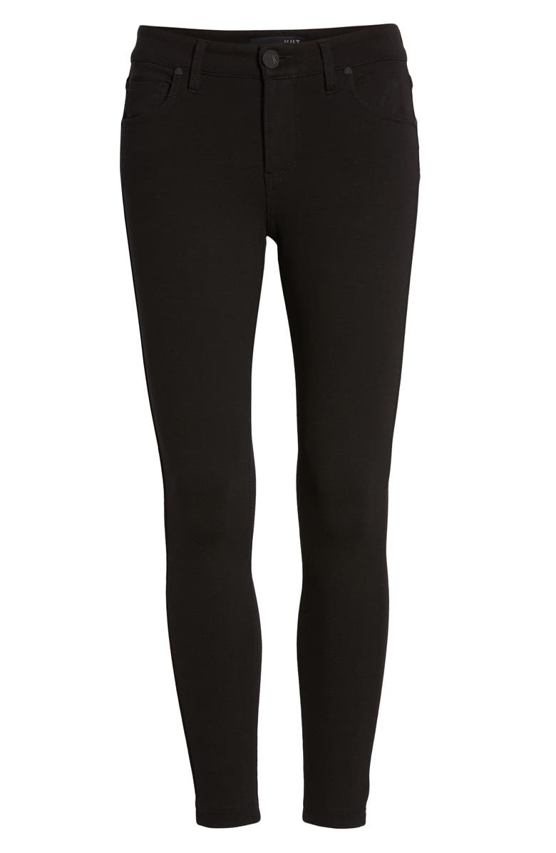 KUT from the Kloth Donna High Waist Ponte Skinny Pants, Alternate, color, 
