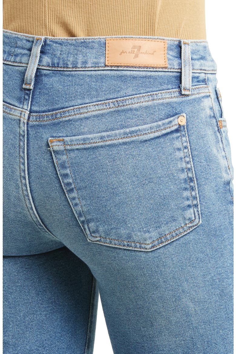 Dojo Flare Leg Jeans, Alternate, color, LYME