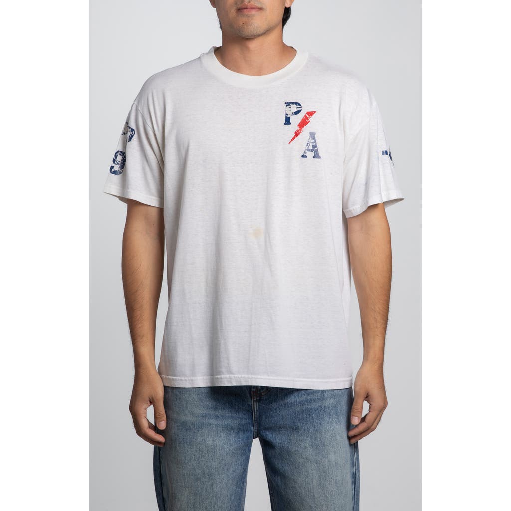 Elwood Vintage Crash Dummy Tee In White