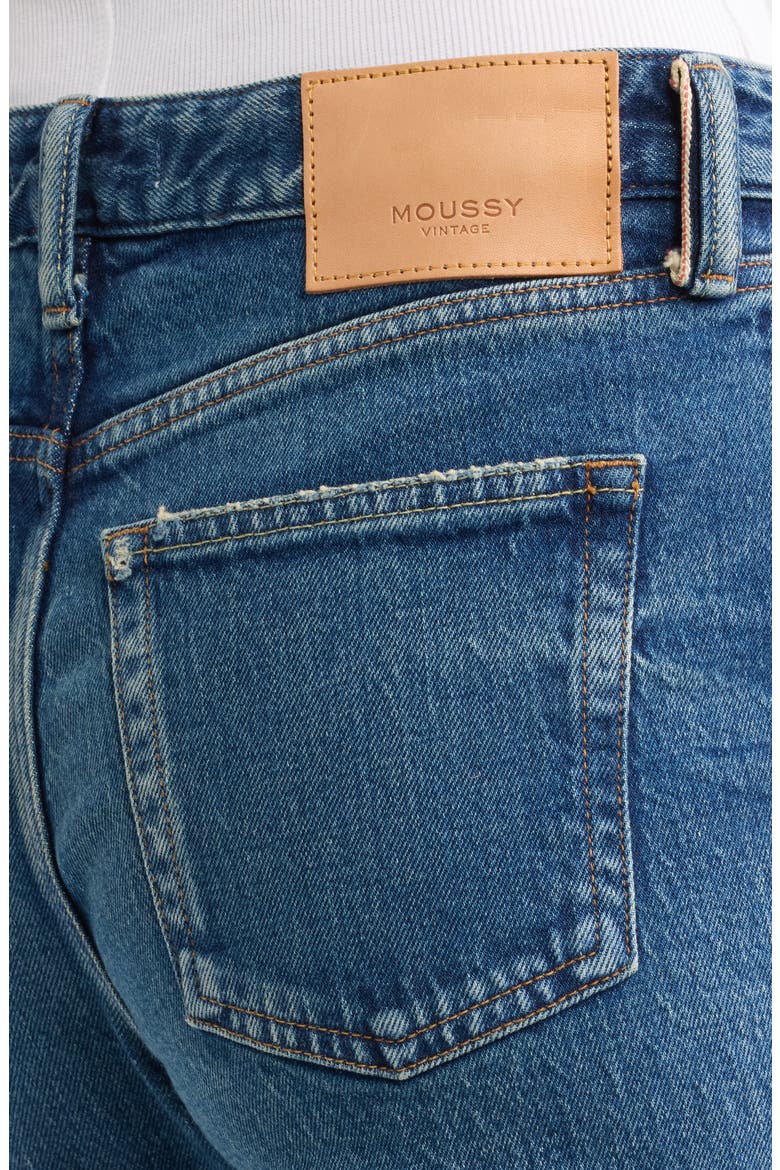 '70s High Waist Flare Jeans, Alternate, color, BLUE
