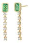 selected 18K Yellow Gold - Emerald