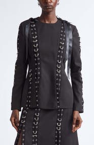 Simone Rocha Grommet Ring Sculpt Top