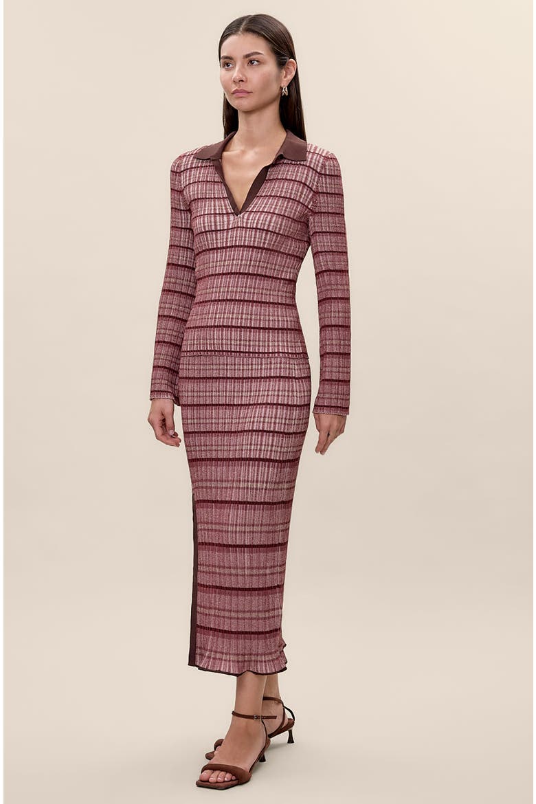 Laine Knit Sweater, Alternate, color, Tearose Multi