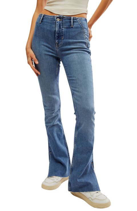 Level Up Side Slit Bootcut Jeans