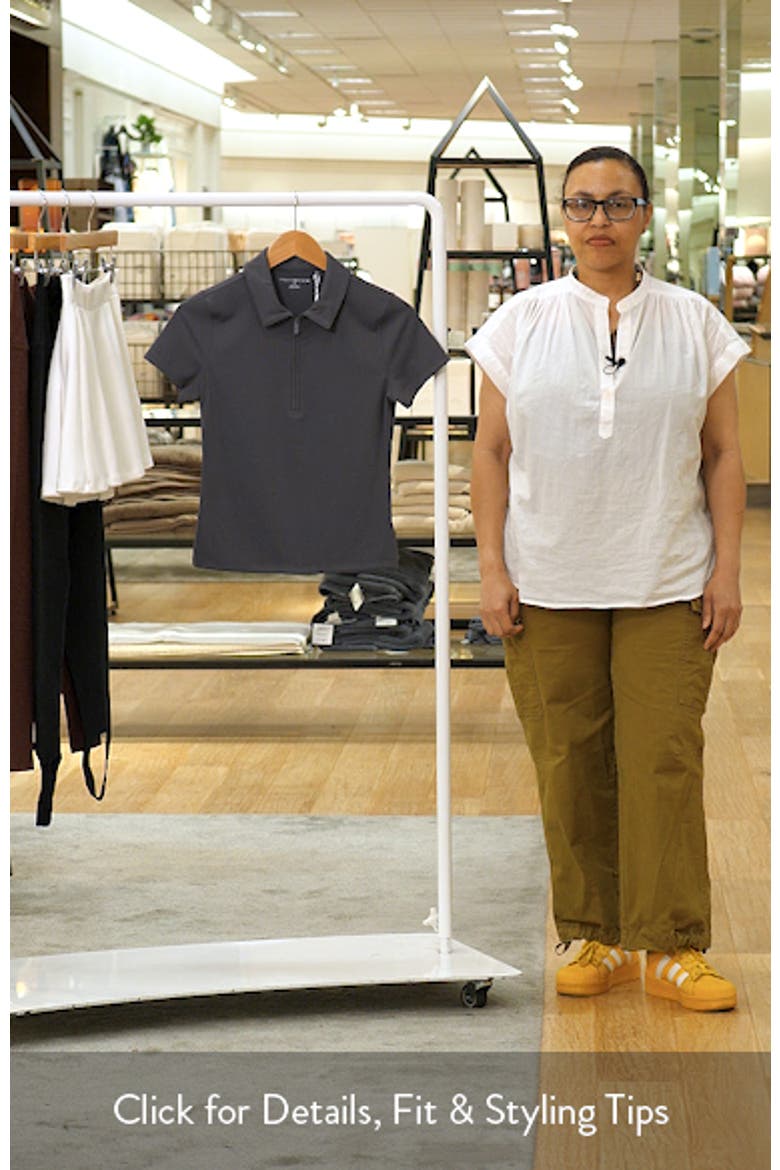 MoveKnit Private Lessons Performance Quarter Zip Polo video