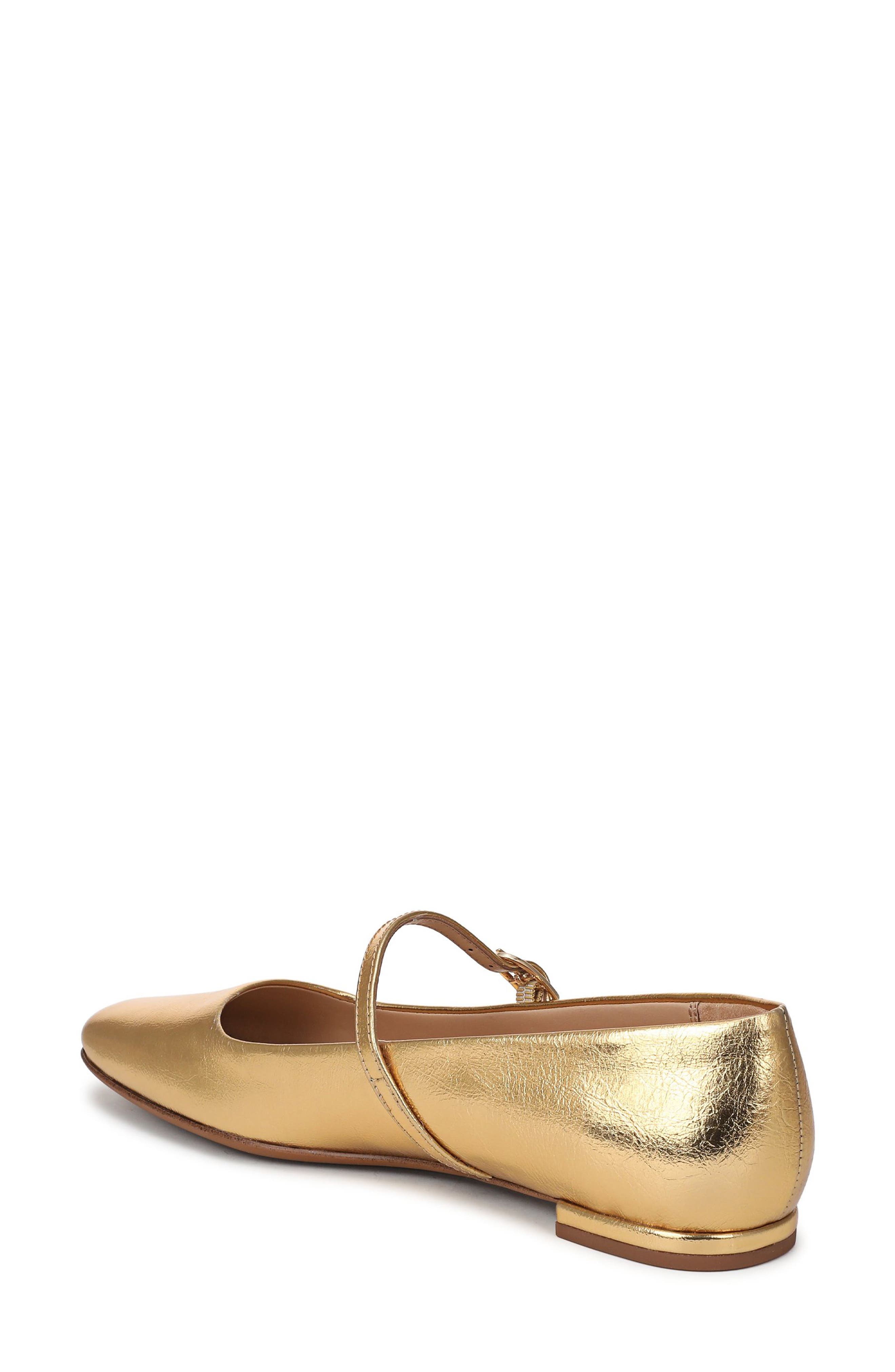 Franco Sarto Valie Mary Jane Flat, Alternate, color, Gold