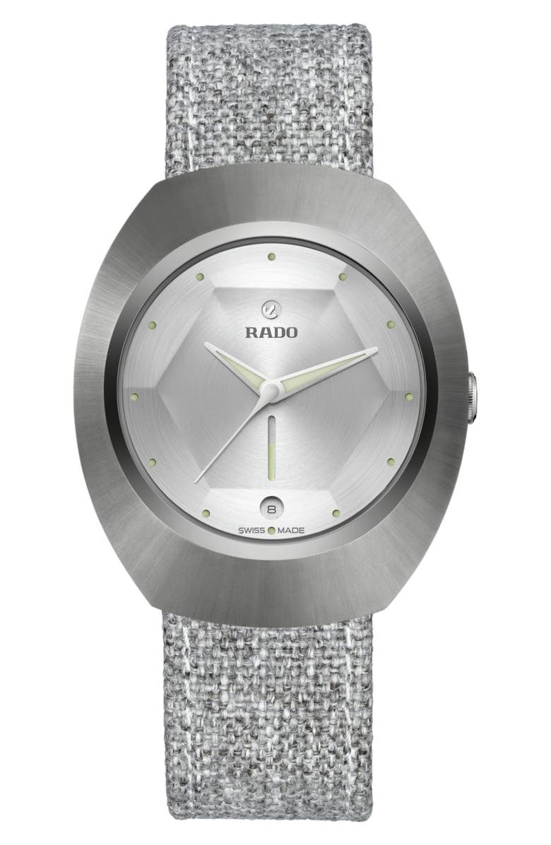 RADO DiaStar Original 60-Year Anniversary Edition Automatic Bracelet Watch, 38mm, Main, color, 