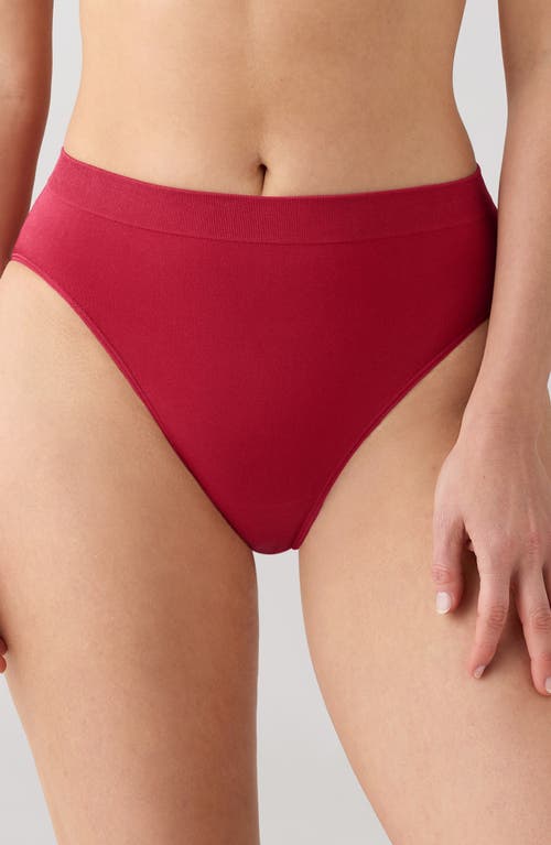 Wacoal B-smooth High Cut Briefs In Red