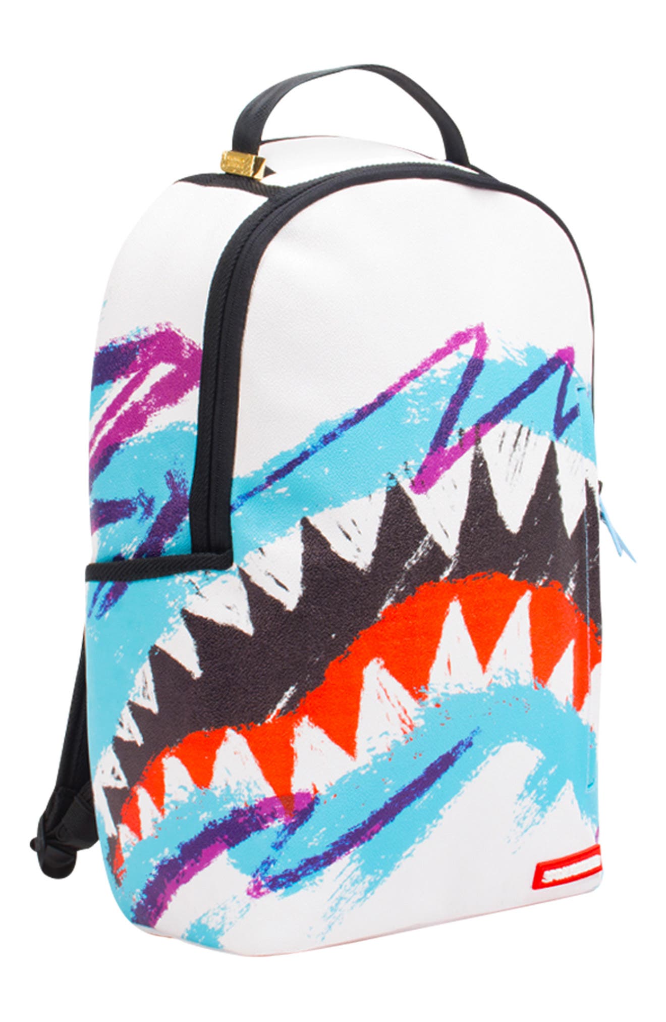 Sprayground Java Shark Teeth Backpack, Alternate, color, 