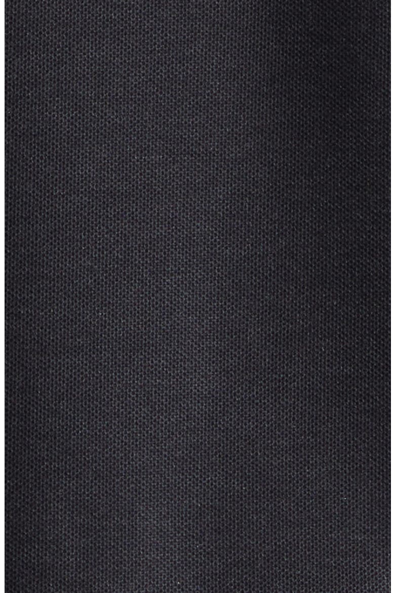 Evan Check Collar Cotton Piqué Polo, Alternate, color, CHARCOAL MELANGE