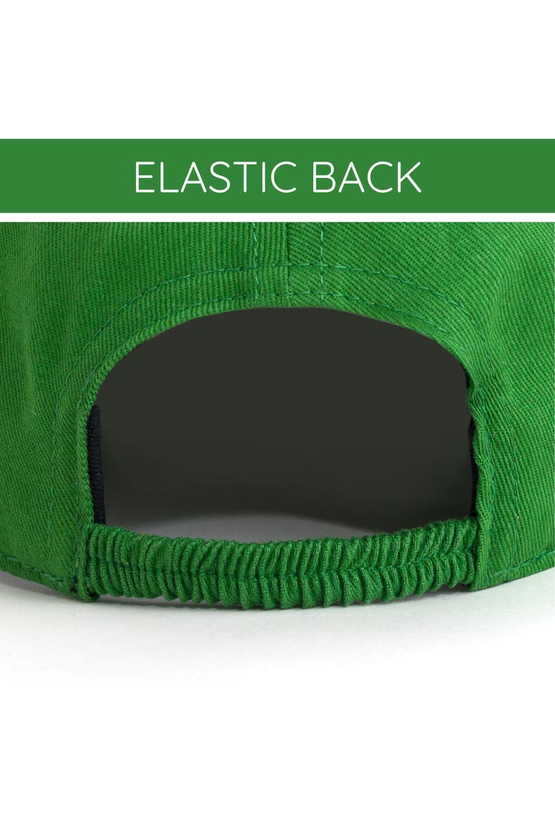 Strapback Baseball Cap, Alternate, color, Classic Green