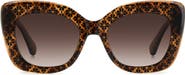Kate Spade New York kalie 52mm gradient polarized square sunglasses