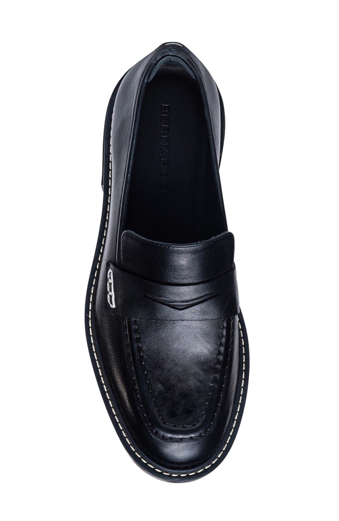 Bernardo Footwear Chandler Platform Penny Loafer, Alternate, color, 