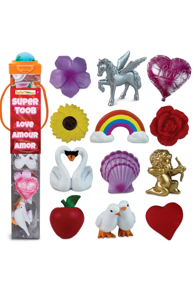 Love Super TOOB  - contains 12 Mini Figurines, Main, color, None
