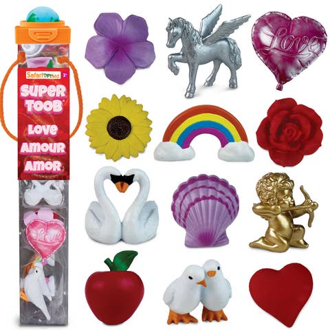 Love Super TOOB  - contains 12 Mini Figurines